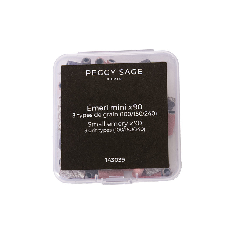 Émeri Mini 3 types de Grain (100,150 et 240) Peggy Sage x 90