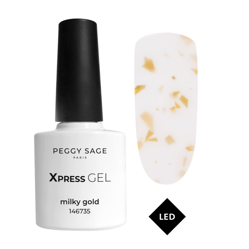 Gel 3 en 1 Xpress Gel Milky Gold Peggy Sage 7 ml Gel 3 en 1 Xpress Gel Milky Gold Peggy Sage 7 ml