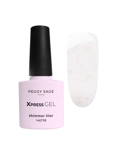 Gel 3 en 1 Xpress Gel Shimmer Lilac Peggy Sage 7 ml