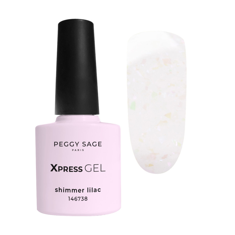 Gel 3 en 1 Xpress Gel Shimmer Lilac Peggy Sage 7 ml
