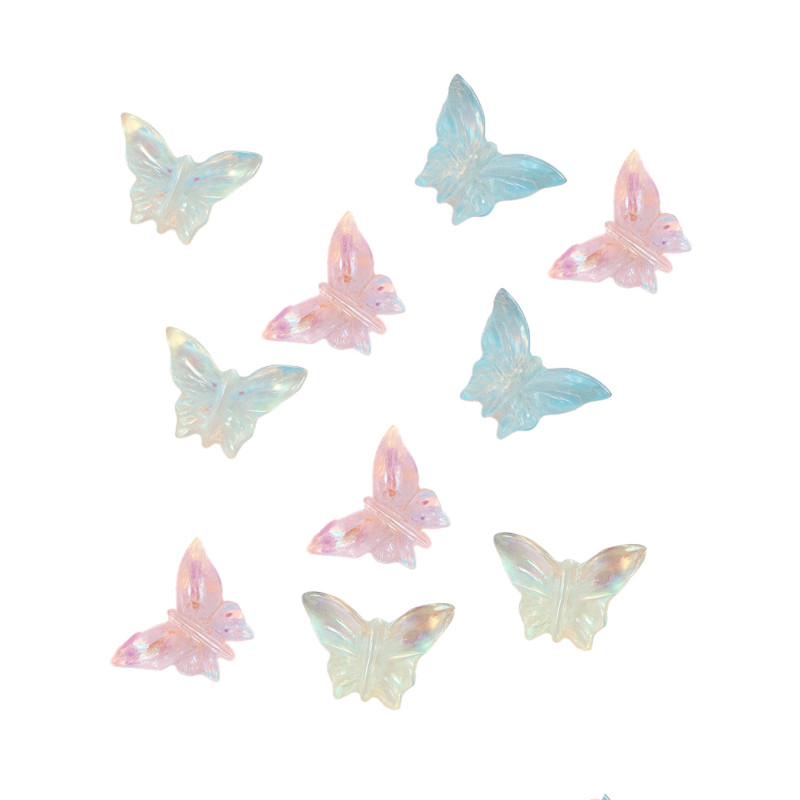 Décor Strass papillons aurora Peggy Sage x 10 Décor Strass papillons aurora Peggy Sage x 10