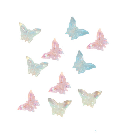 Décor Strass papillons aurora Peggy Sage x 10