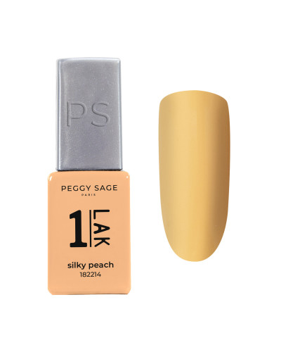 Vernis Semi-Permanent 3-en-1 One LAK Silky Peach S5ml