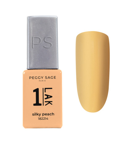 Vernis Semi-Permanent 3-en-1 One LAK Silky Peach S5ml