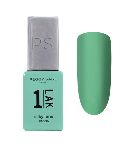 Vernis Semi-Permanent 3-en-1 One LAK Silky LIme 5 ml