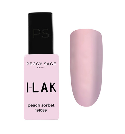 Vernis semi-permanent I-LAK Peach Sorbet Peggy Sage 11ml