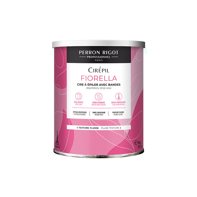 Cire en Pot Fiorella Cirépil Avec Bande 800g