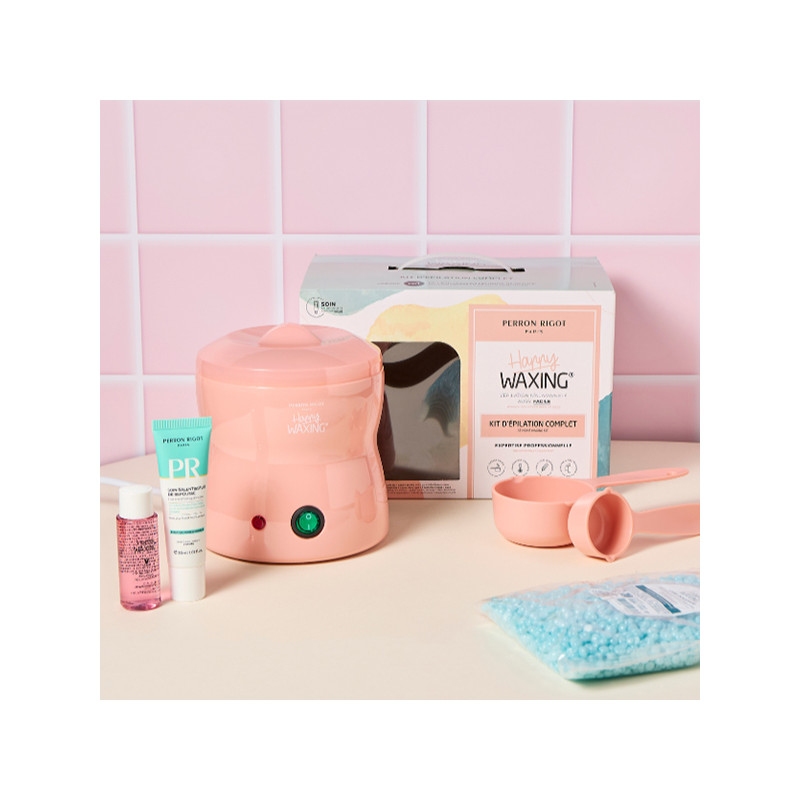 Kit Epilation Happy Waxing Pot 400ml Perron Rigot Kit Epilation Happy Waxing Pot 400ml Perron Rigot