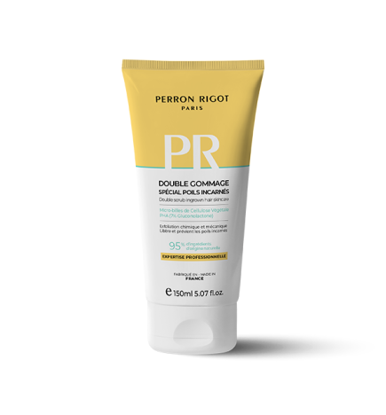 Double Gommage Spécial Poils Incarnés Perron Rigaut 150ml