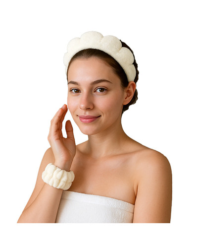 Bandeau & Bracelet Nuage