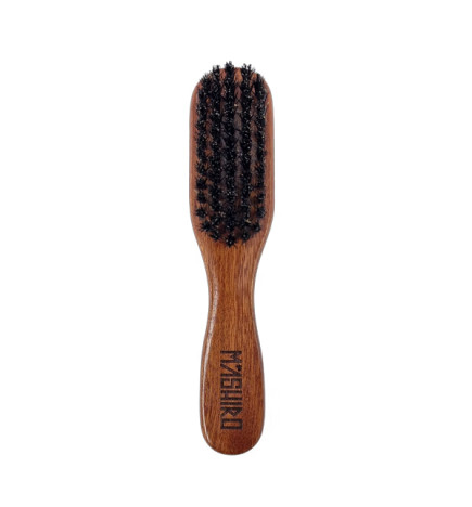 Mini Brosse à Barbe Bois Sanglier 5 rangs Mashiro