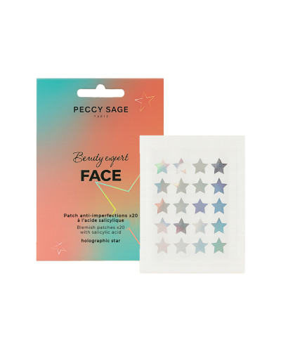 Patch anti-imperfections Holographic Star Beauty Expert Face Peggy Sage x 20