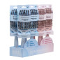 PRESENTOIR FINGERBRUSH OLIVIA GARDEN CARE ICONIC PASTEL 26 - 8PCS