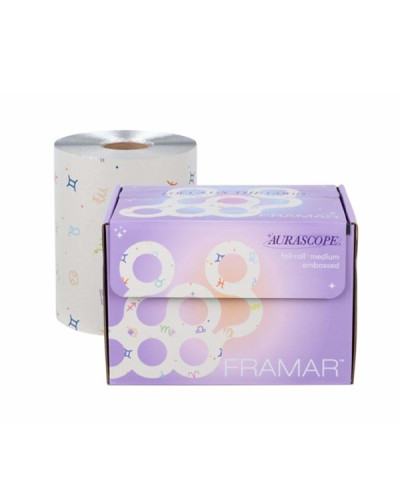 Papier Alu Aurascope Embossed 12.5cm X 97,5m Framar