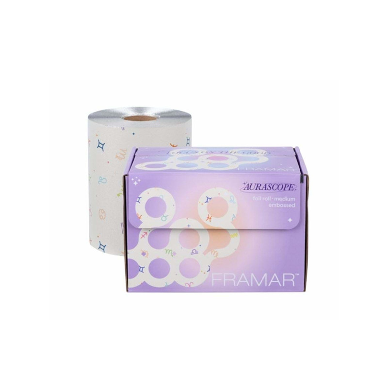 Papier Alu Aurascope Embossed 12.5cm X 97,5m Framar