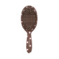 Brosse Pneumatique Gingham Chocolat Framar