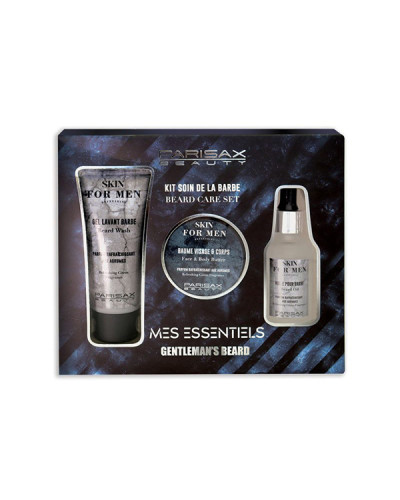 Coffret Homme Barbe Mes Essentiels 3 Produits Parisax