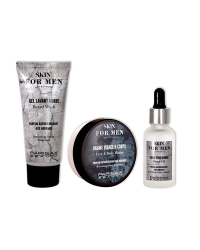 Coffret Homme Barbe Mes Essentiels 3 Produits Parisax