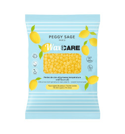 Perles de cire ultra-basse température WAX&CARE sweet lemonade Peggy Sage 800g
