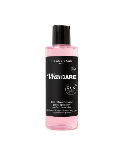 Gel rafraîchissant post-épilation parfum framboise Peggy Sage 250 ml