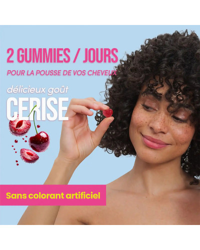 Gummies Boost Cheveux 60 gélules Myriam K