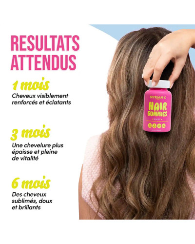 Gummies Boost Cheveux 60 gélules Myriam K