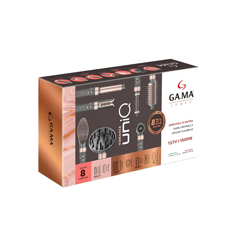 Sèche-Cheveux 8 en 1 Multi Fonction Vibrance Uniq Ga.Ma Sèche-Cheveux 8 en 1 Multi Fonction Vibrance Uniq Ga.Ma