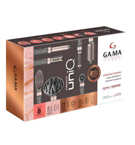 Sèche-Cheveux 8 en 1 Multi Fonction Vibrance Uniq Ga.Ma