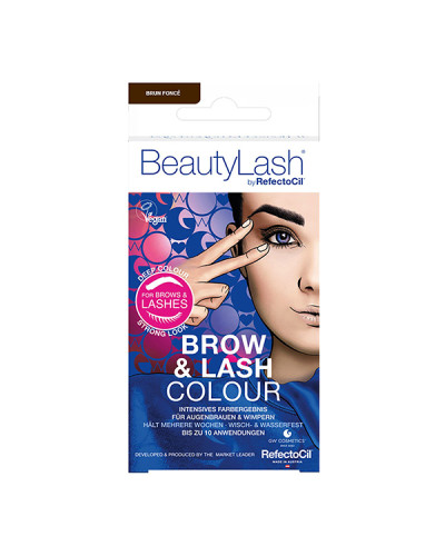 Kit de Teinture Cils & Sourcils Brun Foncé BeautyLash
