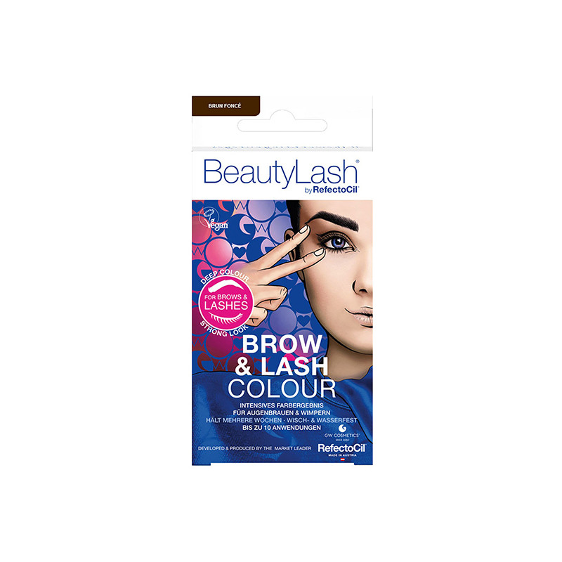 Kit de Teinture Cils & Sourcils Brun Foncé BeautyLash