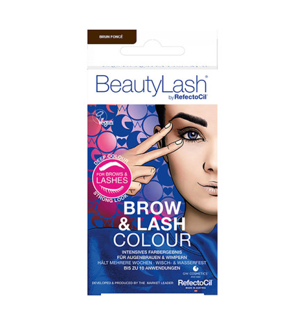 Kit de Teinture Cils & Sourcils Brun Foncé BeautyLash