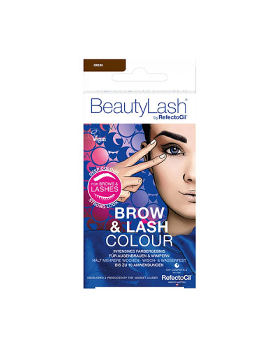 Kit de Teinture Cils & Sourcils Brun BeautyLash