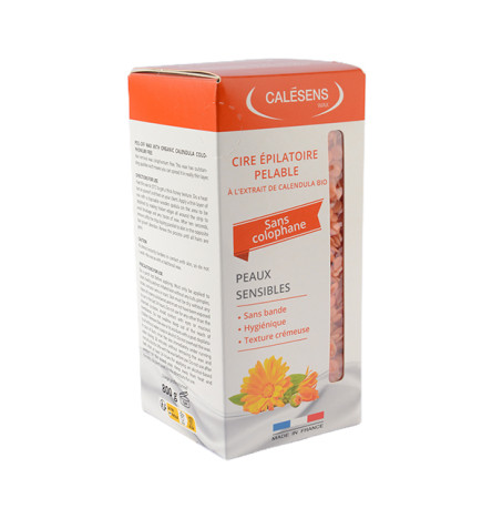 Cire Pastilles Pelable Sans Bandes Bio Calendula 800g