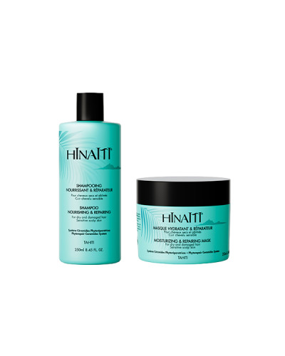 Coffret Cure Régénérante Hinaiti  (1shampoing 250ml + 1masque 200ml)