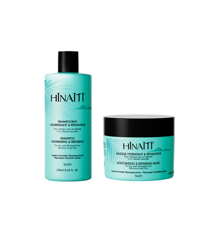 Coffret Cure Régénérante Hinaiti  (1shampoing 250ml + 1masque 200ml)