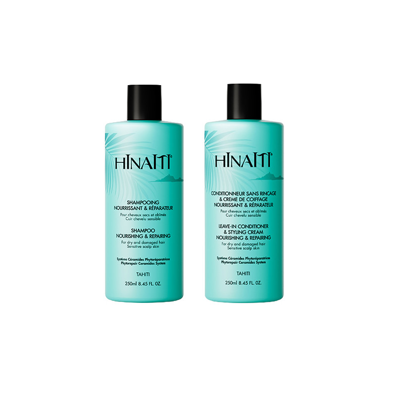 Duo Shampoing 250ml + Conditionneur 250ml Hinaiti