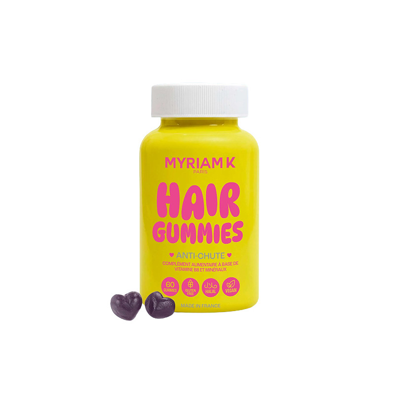 Gummies Anti-Chute de Cheveux 60 gélules Myriam K Gummies Anti-Chute de Cheveux 60 gélules Myriam K