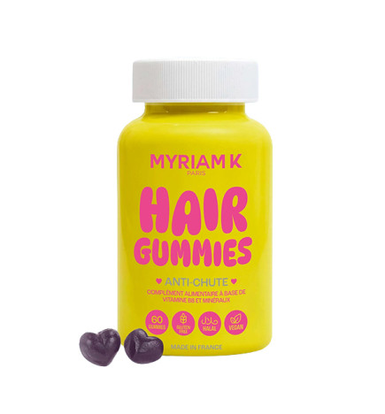 Gummies Anti-Chute de Cheveux 60 gélules Myriam K