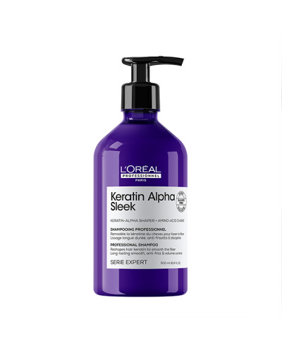 Serie Expert Keratin Alpha Sleek Shampoing Disciplinant 500ml L'Oréal Professionnel