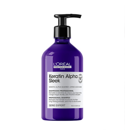 Serie Expert Keratin Alpha Sleek Shampoing Disciplinant 500ml L'Oréal Professionnel