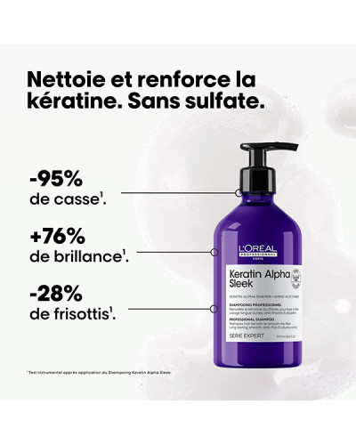 Serie Expert Keratin Alpha Sleek Shampoing Disciplinant 500ml L'Oréal Professionnel