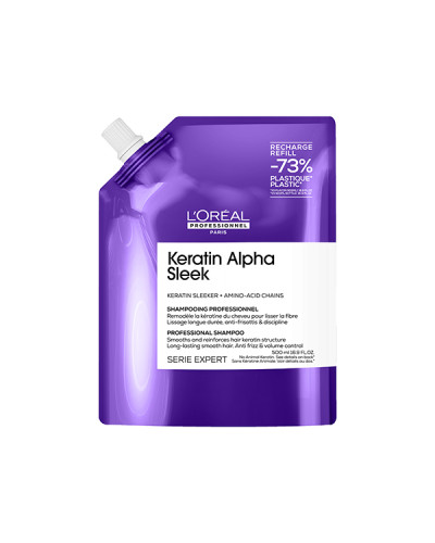 Serie Expert Keratin Alpha Sleek Recharge Shampoing 500ml L'Oréal Professionnel