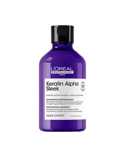 Serie Expert Keratin Alpha Sleek Shampoing Disciplinant 300ml L'Oréal Professionnel