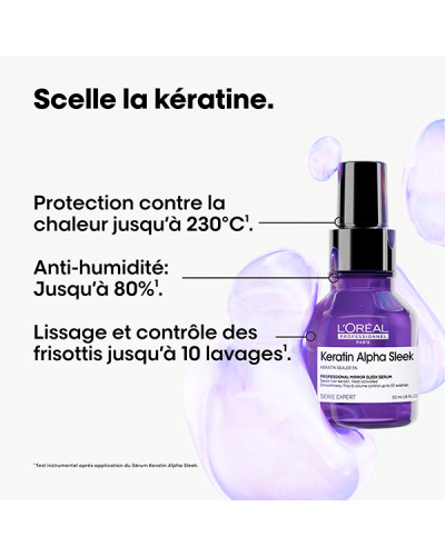 Serie Expert Keratin Alpha Sleek Sérum Lisse Miroir 50ml L'Oréal Professionnel