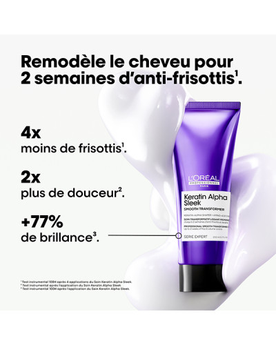 Serie Expert Keratin Alpha Sleek Soin Transformatif Lissant 200ml L'Oréal Professionnel