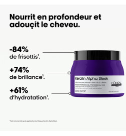 L'Oréal Professionnel Serie Expert Keratin Alpha Sleek Masque Disciplinant 500ml