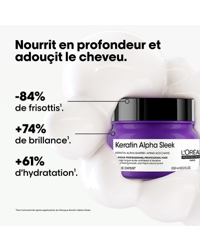 Serie Expert Keratin Alpha Sleek Masque Disciplinant 250ml L'Oréal Professionnel
