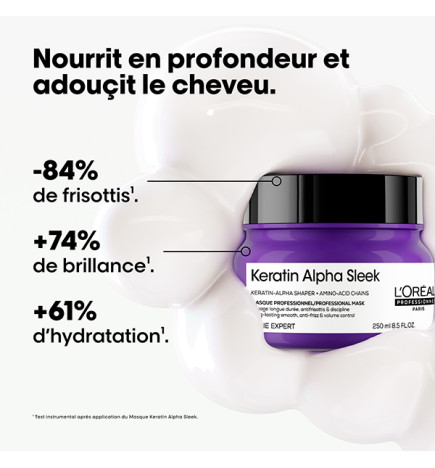 Masque Keratin Alpha Sleek Disciplinant Serie Expert 250ml L'Oréal Professionnel