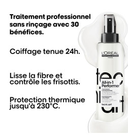 Tecni Art All-in-1 Performer - Spray Multi-Bénéfices L'Oréal Professionnel 190ml