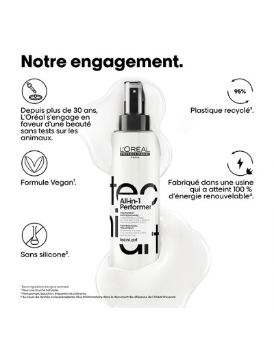 Tecni Art All-in-1 Performer - Spray Multi-Bénéfices L'Oréal Professionnel 190ml